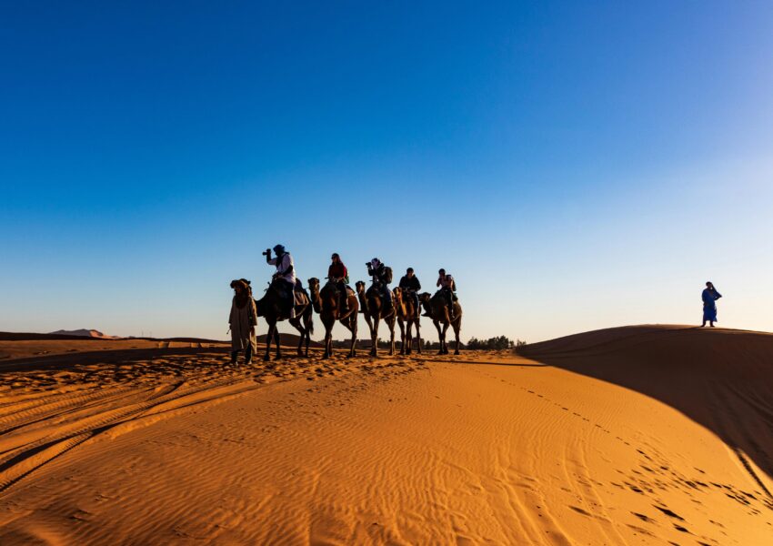 camel ride in agadir